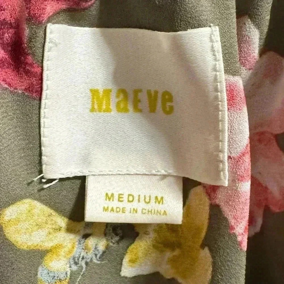 Anthro Maeve Vallita Off The Shoulder Top Size Medium - Picture 4 of 5